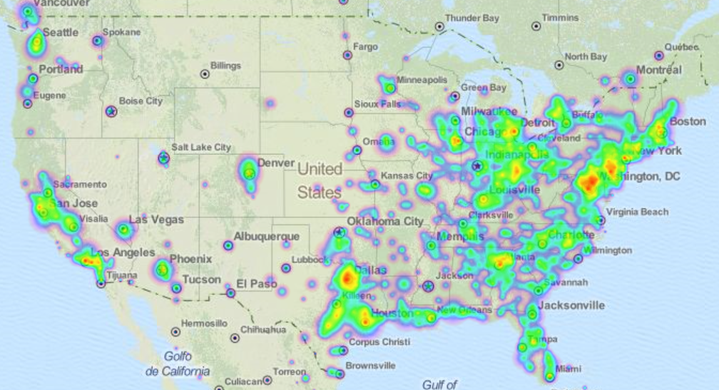 heat map